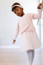 Wrap Cardigan_Light Pink: Girl / Light Pink / 6-9m