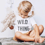 WILD THING | Kids Tee: 2-3Y / WHITE