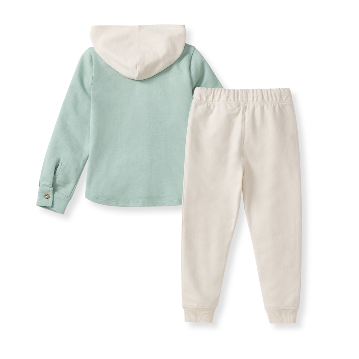 Hooded Shirt & Pants Set: 12M