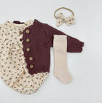 Claudia Soft Cotton Romper Set: Claudia 2pc / 12-18 months