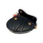 B1309 & B1342 Saddle Purse w/ Scarf (6 Colors): IVORY / B1342 - BIG