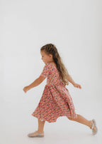 Short Sleeve Twirl Dress in Posy Pop Pre-Sale: Posy Pop / 5