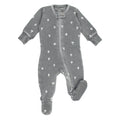 Mist Mushrooms | Organic Cozy Zipper Footie: 6-9m