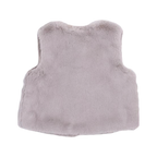 A70 72166 Furry Vest (2 Colors): GREY / 2-2-2;4-5-6