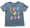 Rolling Stones Tongues - Tri Blend: 2/3T