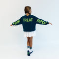 TOO COOL TO SPOOK | oversized drop shoulder | KIDS: DARK BLUE / 4-6 PULLOVER