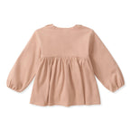 Button Neck Tunic: 3-6M