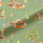Bamboo Long Sleeve Pajama Set Fox Hollow: XXS(6-12M)