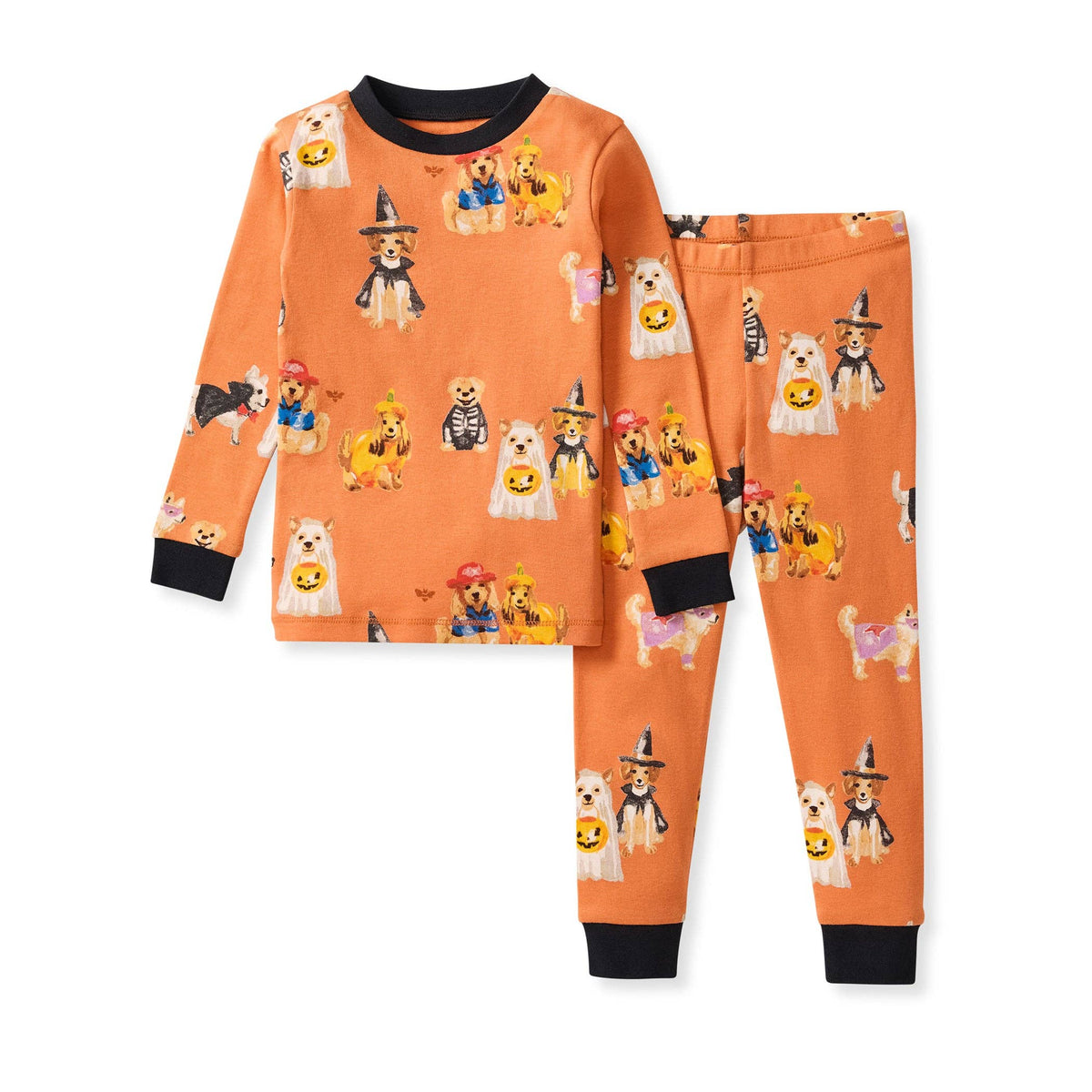 Doggy Dress Up Organic Cotton Two-Piece Pajamas: 24M