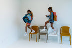 SORRY, MY DOG ATE MY HOMEWORK | DUSTY BLUE | oversized drop shoulder | KIDS: DUSTY BLUE / 4-6 PULLOVER