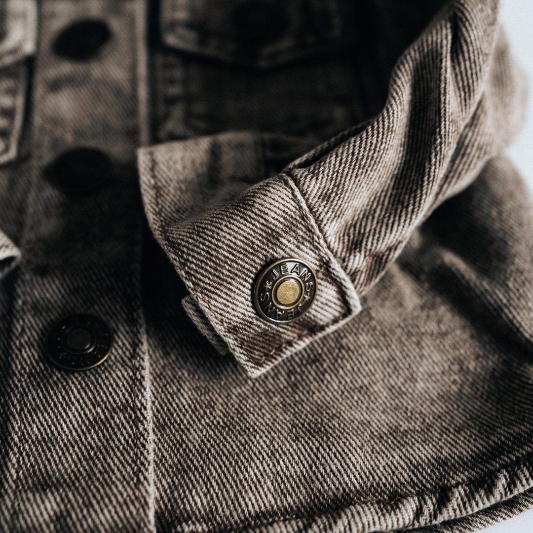 Brown Denim Jacket - Infant: 12-18M