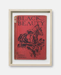 Black Beauty by Anna Sewell Book Cover Print: Maple Frame / 11×14"