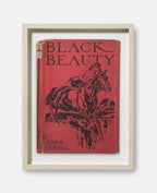 Black Beauty by Anna Sewell Book Cover Print: Maple Frame / 11×14"