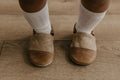 Wood/Latte Two Tone Loafer Baby and Toddler Shoes: 3   (9m)4.75"
