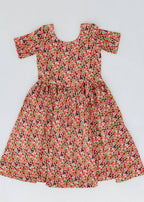 Short Sleeve Twirl Dress in Posy Pop Pre-Sale: Posy Pop / 4